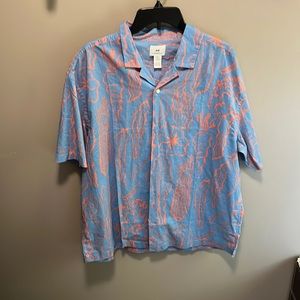 H&M casual button up shirt